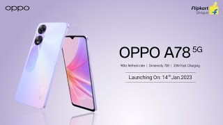 OPPO A78 5G to launch in India next week; see pricing, specs and