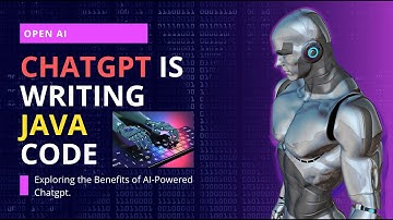 ChatGPT - AI is writing Java Code.