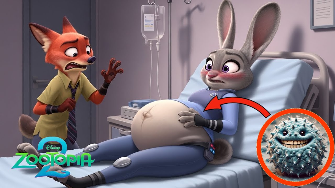 Nick Wilde Shrinks & Enters Judy’s Stomach to Fight Bacteria! 🦊🐰🦠🏥 | Animation Story...