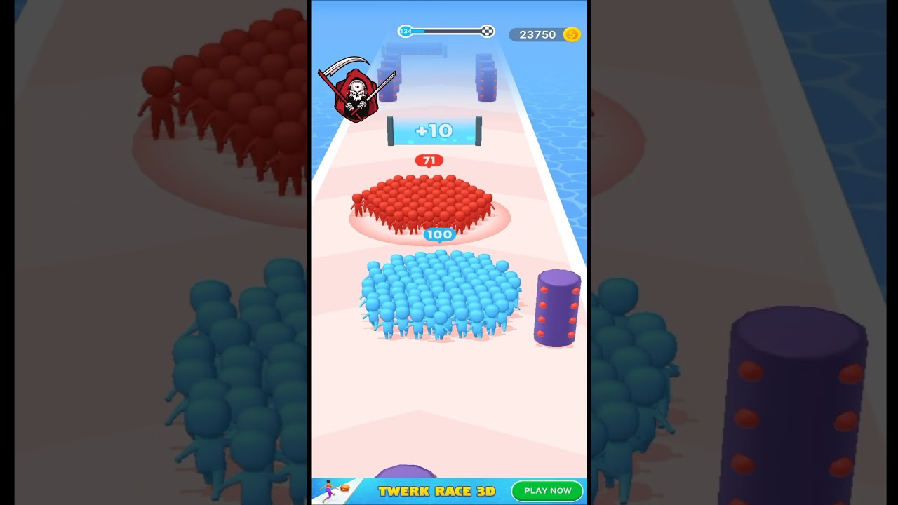 Count Master - Level 131 to 135 - Count Master Crowd Runner 3d - Count Masters Gameplay NOOB VS PRO
