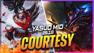 Courtesy - Yasuo vs Zed MID Patch 26.18 - Yasuo Gameplay