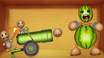 Cannon & Melon Buddy vs The Buddy | Kick The Buddy Android Gameplay Walkthrough ( Android/IOS )