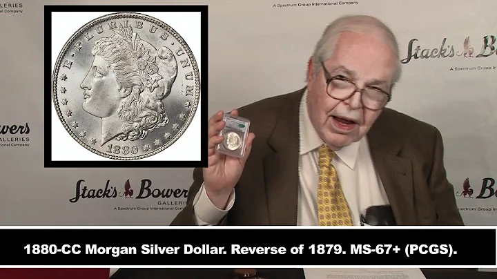 Lot 11060: 1880-CC Morgan Silver Dollar. Reverse of 1879. MS-67+ (PCGS).