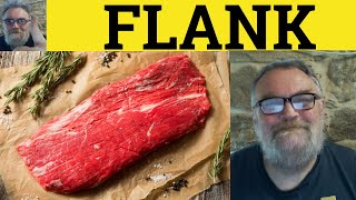 🔵 Flank Meaning - Outflank Examples - Flank Defined - GRE Nouns and Verbs - Flank Outflank