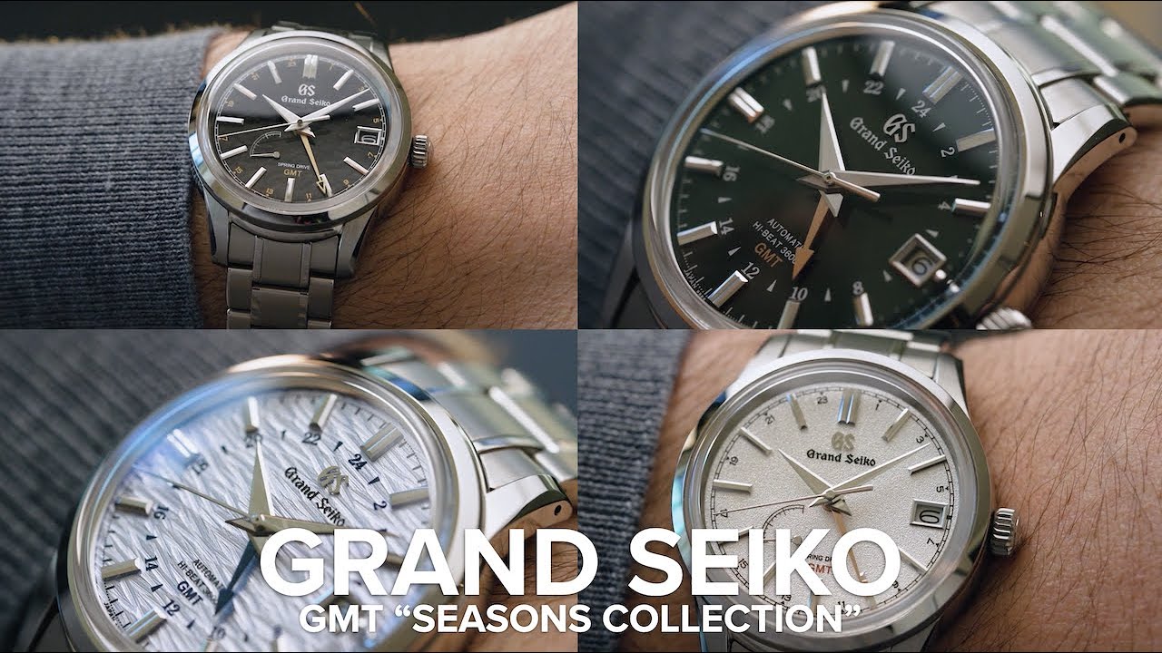 VIDEO: The Grand Seiko GMT Seasons Collection is a dial fetishist's dream  come true - Time and Tide Watches