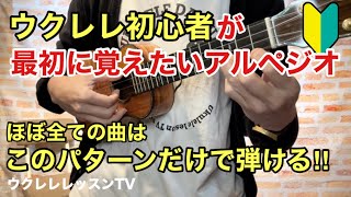 【タブ譜】初心者必見ウクレレアルペジオレッスン これさえ覚えておけば何でも弾ける！