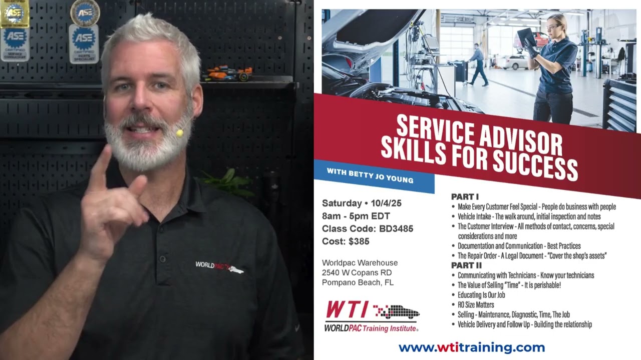 Service Advisor Skills For Success - Betty Jo Young