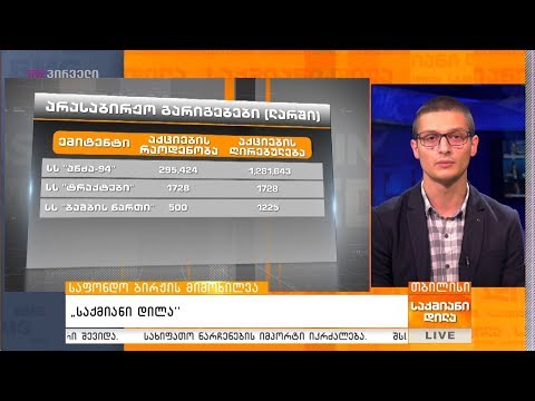 საქართველოს საფონდო ბირჟის მიმოხილვა