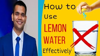 Right Way To Make Lemon Water For Weight Loss And Body Detox screenshot 2
