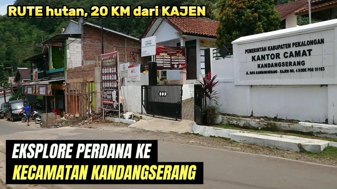 KECAMATAN KANDANGSERANG‼️Inilah full perjalanan menuju kecamatan paling selatan Pekalongan