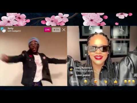 Full Rihanna x Lil Uzi Vert On Ig Live - Fenty Social Club x Funny Bts Rihanna Quarantine