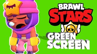 Brawl Stars Sandy [4K] Green Screen and Sounds + Free Download!