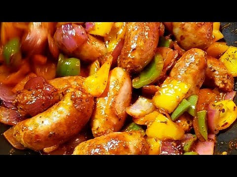 How to Make The Most Delicious Sausage with  Peppers recipe