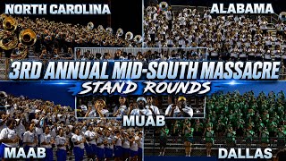 3rd Annual Mid-South Massacre Battle of The Bands Stand Rounds | NCMB vs MAAB vs AMB vs DMB vs MUAB 