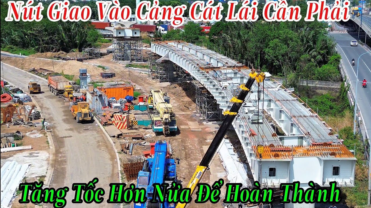 Nút Giao Vào Cảng Cát Lái Cần Phải Tăng Tốc Hơn Nửa Để Kịp Hoàn Thành Giúp Giảm Tải 28/2/2026