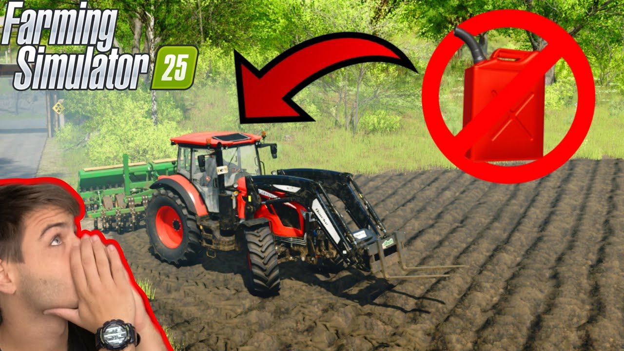 NAŠEM TRAKTORJU JE ZMANJKALO NAFTE MED DELOM! (NOV ZAČETEK #7) [FS25 SLO]