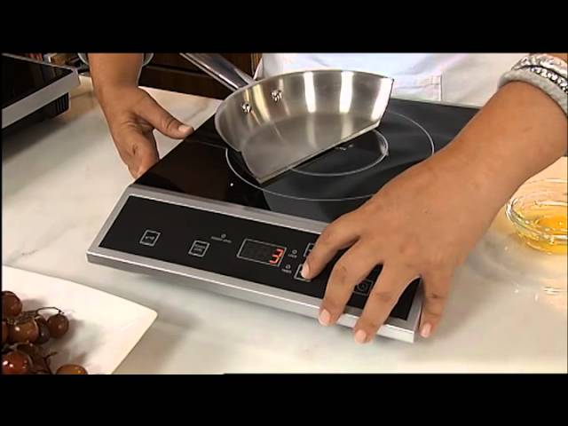 DOUBLE PLAQUE DE CUISSON A INDUCTION TACTILE AVEC AFFICHAGE LED INDUC2  KITCHENCOOK