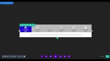 DIVI Tabs /pestañas Modulo personalizado