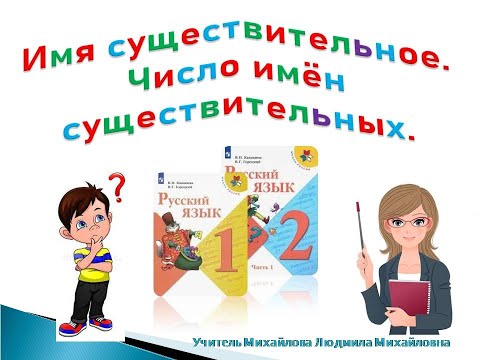 'Число имён существительных'.