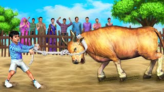 காளை vs பாய் 2 Boy vs Bull 2Stories In tamil | Tamil Moral Stories|Tamil kathaigal |Grandma Tv tamil