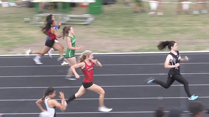 2018 Class 3A Area Track Meet - Women's 100 Meter Dash