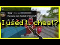 I used to cheat?