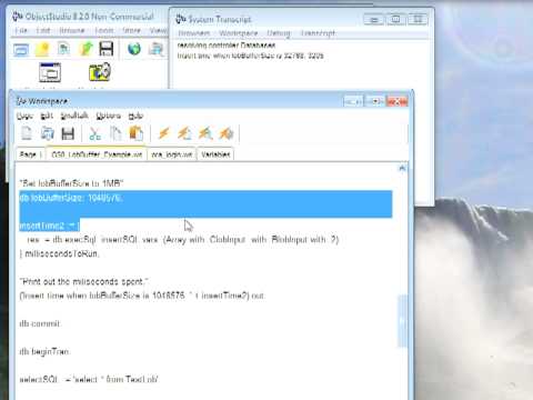 Using LOBs with ObjectStudio and Oracle