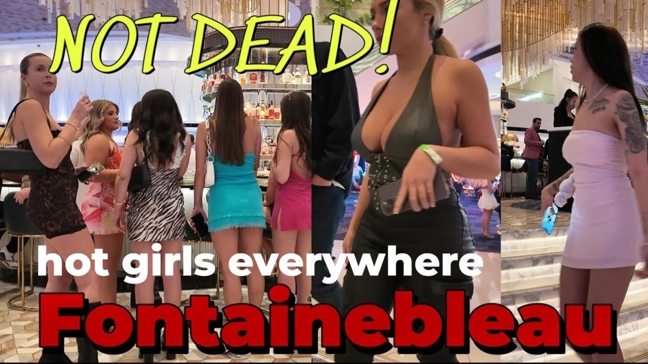 Fontainebleau Las Vegas Resort casino OMG!!! viral video