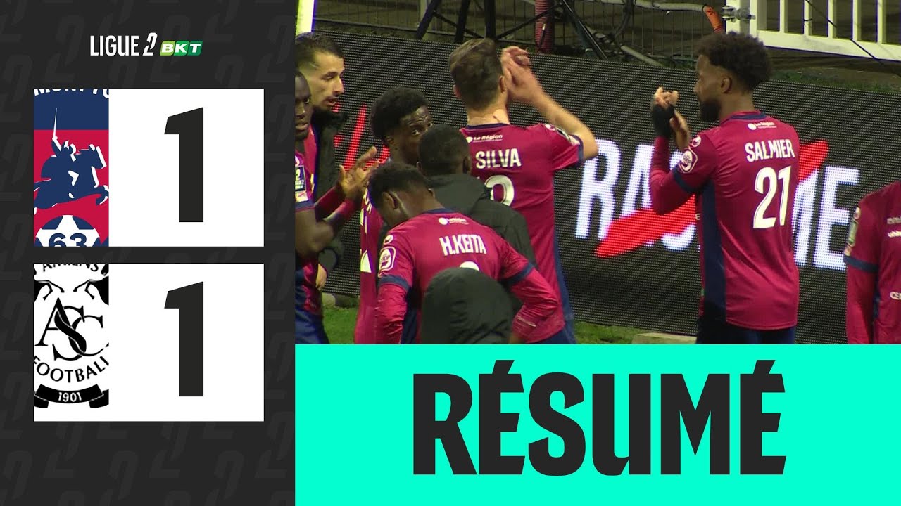 CLERMONT FOOT 38 - AMIENS SC (1-1) - 28ème journée - Ligue 2 BKT 24/25