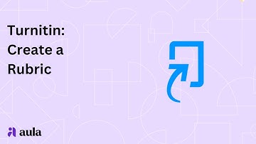 Turnitin: Create a Rubric