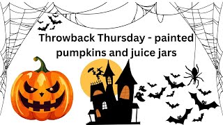 видео: #throwbackthursday - расписные тыквы картинка: #throwbackthursday - расписные тыквы