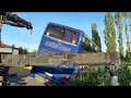 Aksident në Ishull-Shëngjin, autobusi del nga rruga dhe përfundon në kanal