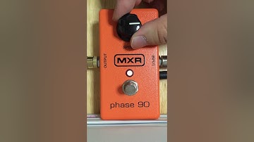 MXR Phase 90 Bass Demo