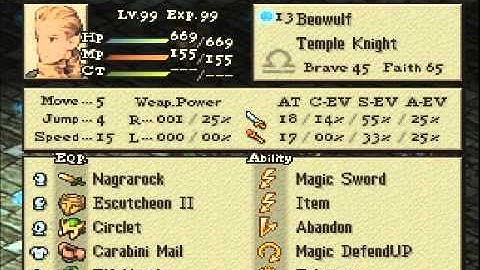 HH plays FFT 1.3 - Misc01 - DD Scouts and Fails (DT commentary)