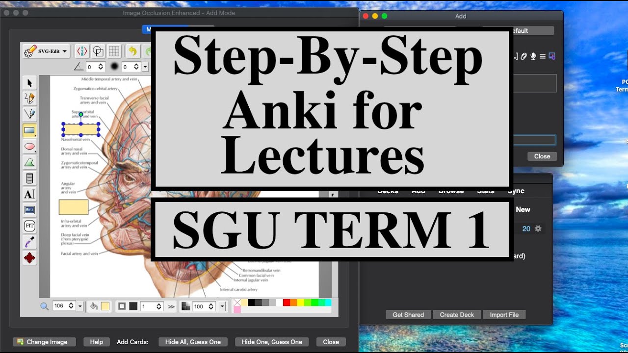 Make KILLER Anki cards from med school lectures! SGU Medical School Term 1 YouTube