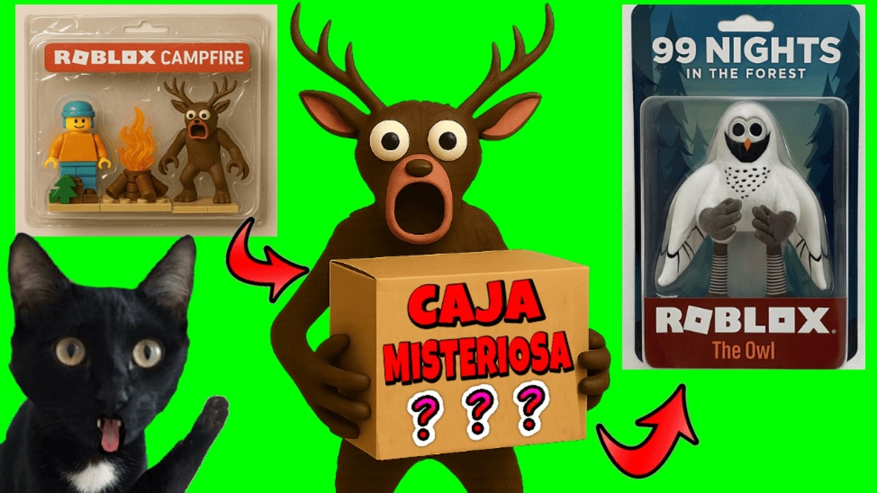😱 CAJA MISTERIOSA de 99 NOCHES en el BOSQUE con nuevas figuras de los Niños, el Ciervo y el Búho