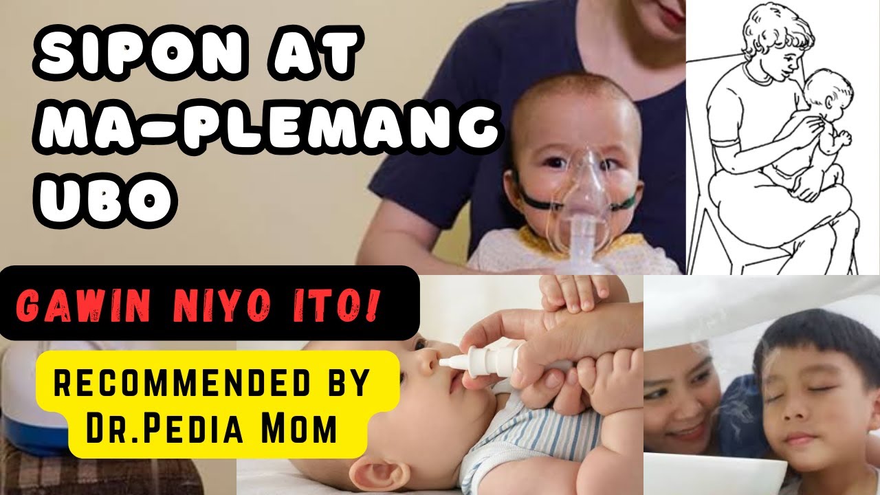 SIPON AT MA-PLEMANG UBO: Ganito ang gawin niyo|Dr. PediaMom
