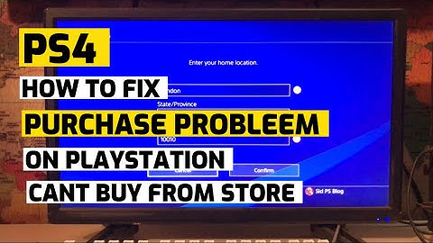 How to Fix PlayStation Purchasing Problem On PS4 New 2023