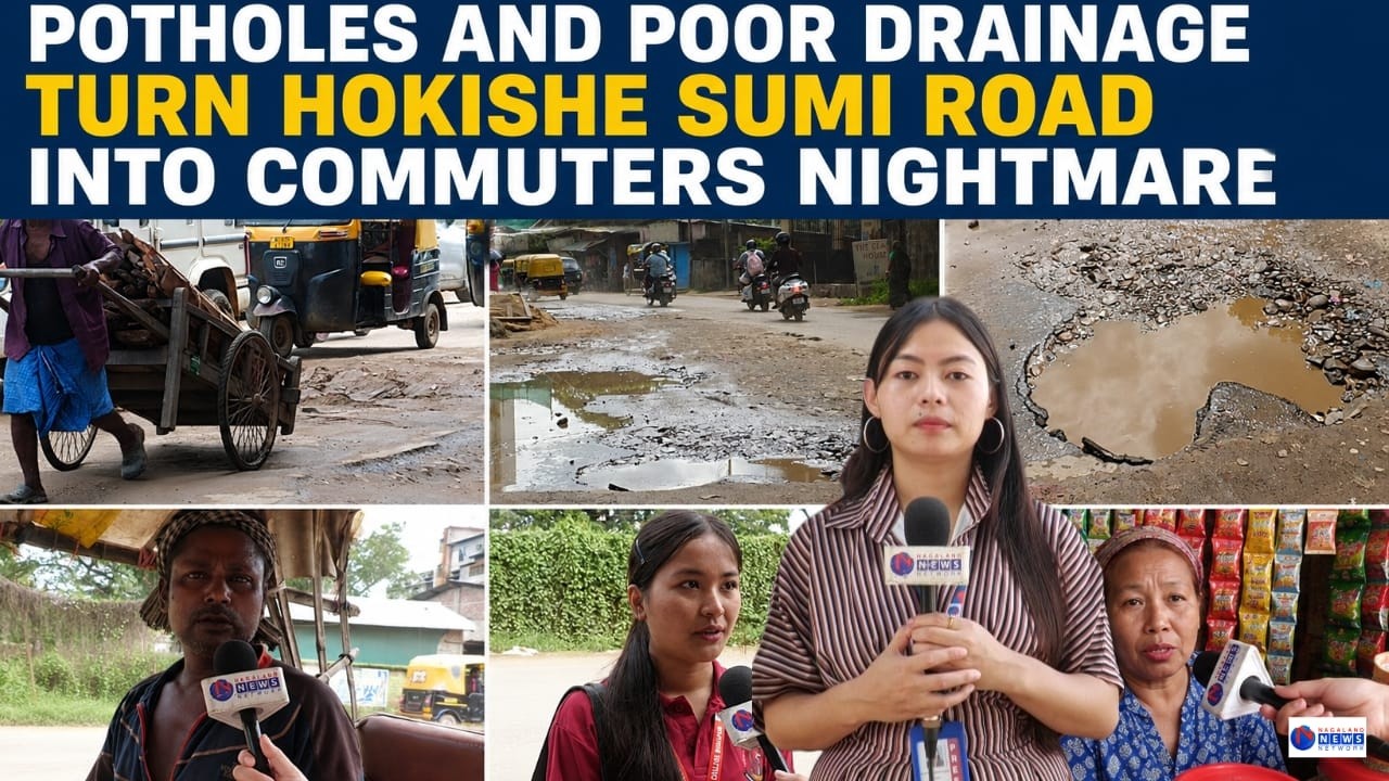POTHOLES AND POOR DRAINAGE TURN HOKISHE SUMI ROAD INTO COMMUTERS NIGHTMARE