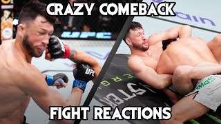 Julian Erosa vs Ricardo Ramos Full Fight Reactions | Going Through FIRE for the Win