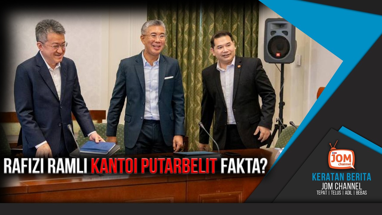 RAFIZI, JANGAN ASYIK NAK SPIN..