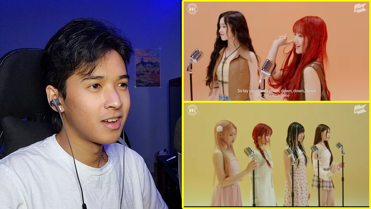 UNIS - 'World Wide Cover : Medley of hit songs from around the world' REACTION | Narako Reacts