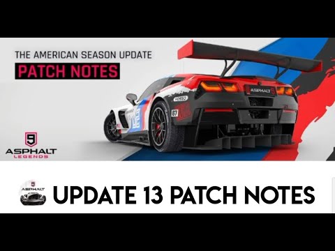 Asphalt 9 Update 13 Official Patch Notes| American Update ...