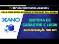 Como Criar Cadastro e Login com Autenticação no XANO via API no Bubble.io #loginxanoebubble