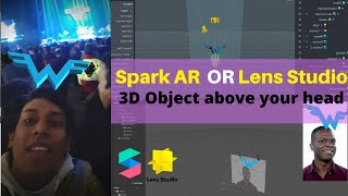 3D object above your head | Spark AR & Lens Studio Tutorial