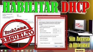 Enable DHCP in Windows 7, 8, 8.1, and 10 | No Internet Access - Invalid IP | SOLVED |