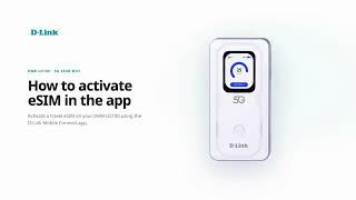How to setup eSIM on DWR-U2100 (ESIM) Mobile Wi-Fi Hotspot (Mi-Fi) screenshot 5