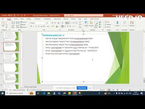 Part-2) SQL interview Queries for Practice with Answer| Sql Tutorials for beginner| SQL interviews