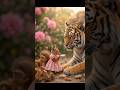 “A Tiny Squirrel Prayed for Help… Then a Tiger Appeared 🐿️🐅