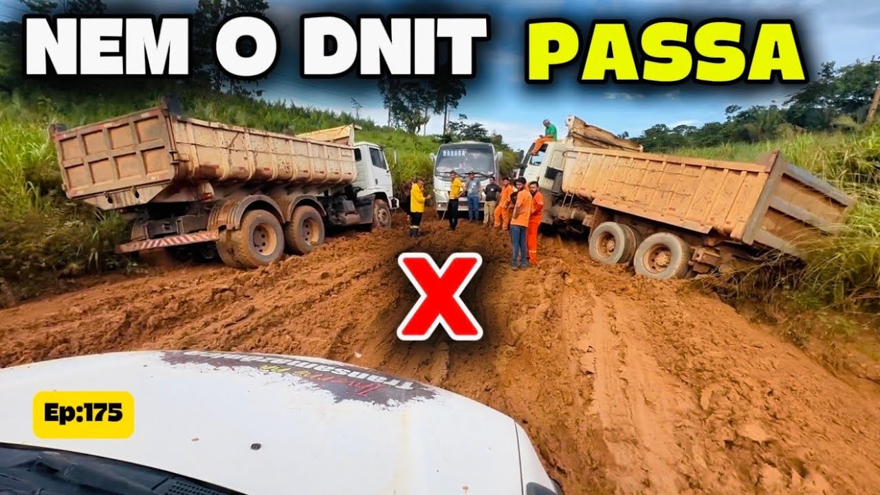 ATÉ A EQUIPE DE MANUTENÇÃO FICOU ATOLADA DESSA VEZ